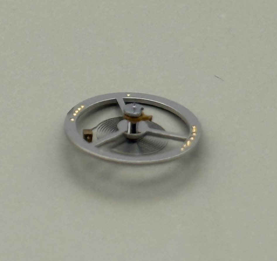 Brac 500 Balance Wheel Complete And Spring a dgt 1636 Watch Movement Parts NOS
