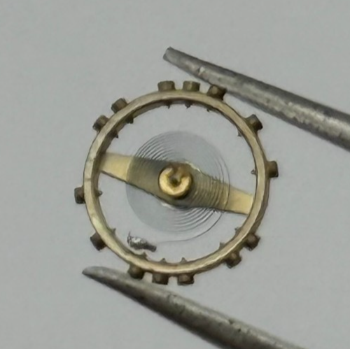 AS 976 1012 Balance Wheel Complete And Spring 29 M Watch Movement Parts NOS