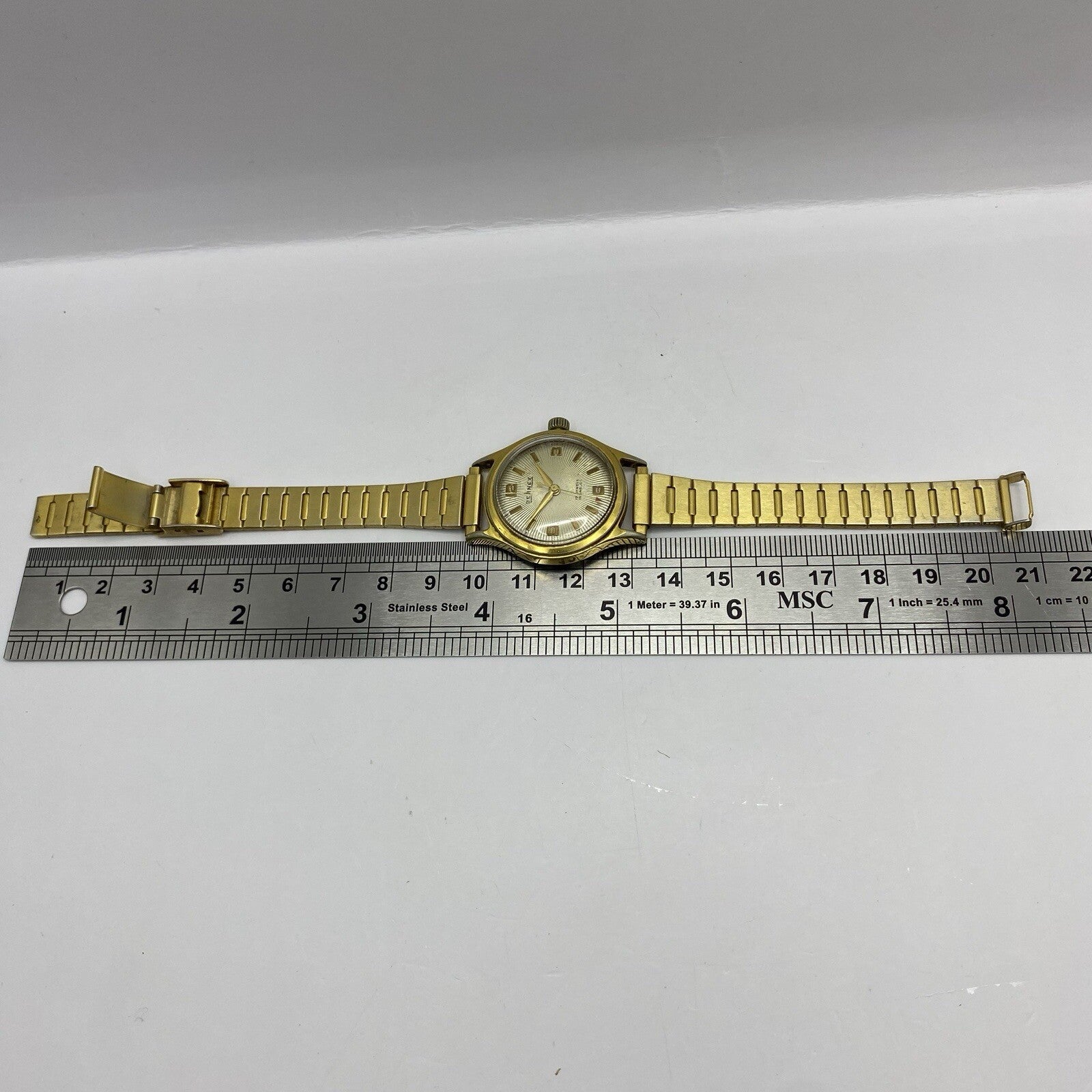 30mm WORKING FHF 29 Dennison Aquatite Bernex Sweep Seconds Ladies Watch Swiss
