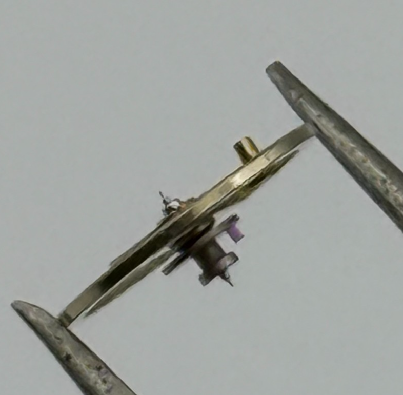 Amida 562 Balance Wheel Complete And Spring 8¾’’’ 874 Watch Movement Parts NOS