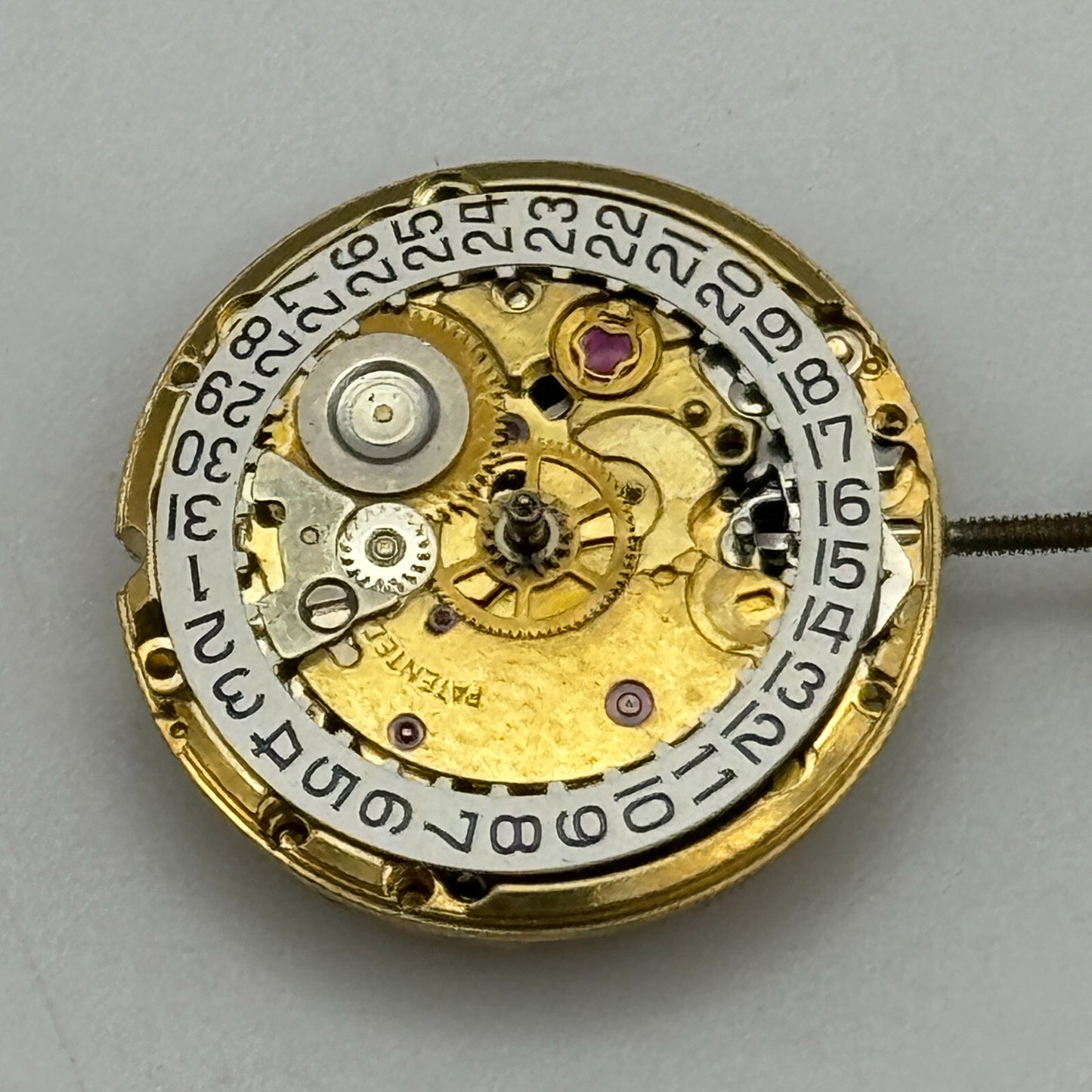 17.4mm Running Bulova 7BLACD Automatic Ladies Watch Movement Swiss Vintage PARTS