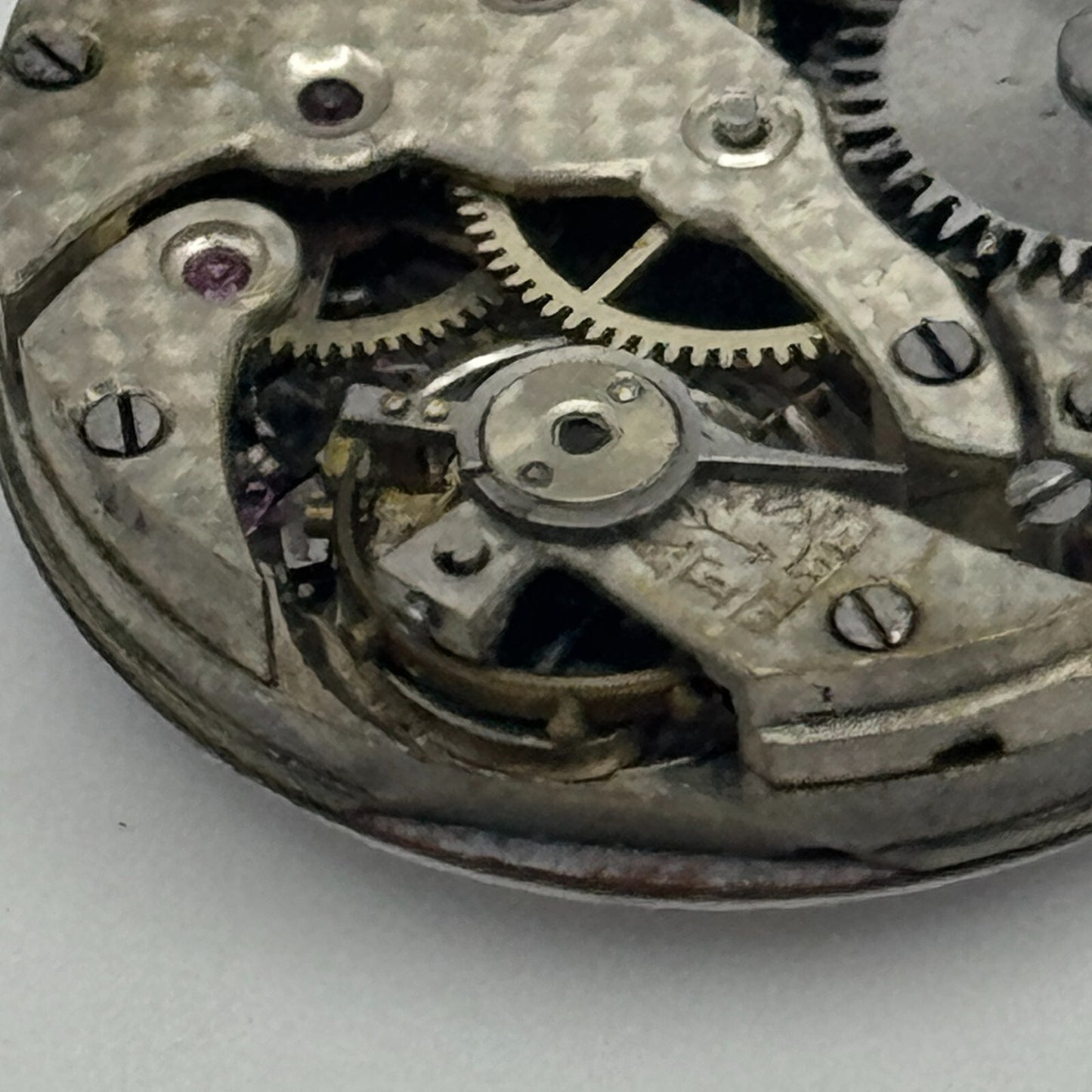 23.7mm D F & C Dimier Freres & Cie Trench Watch Movement Manual Wind PARTS SPARE