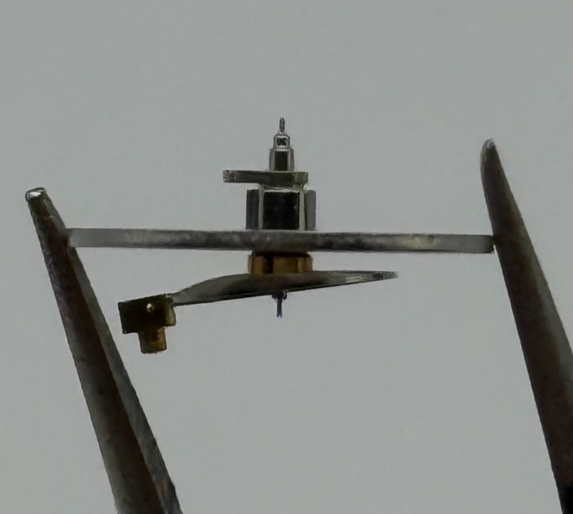 Desa 320 Balance Wheel Complete And Spring 1607 Watch Movement Parts NOS