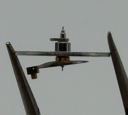 Desa 320 Balance Wheel Complete And Spring 1607 Watch Movement Parts NOS