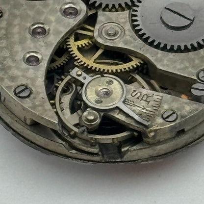 23.6mm 15 Jewels Swiss Porcelain Dial Trench Watch Movement Manual Wind PARTS