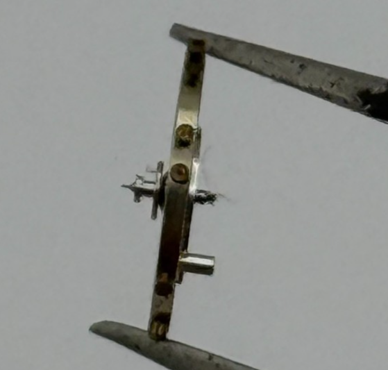 FHF 183 Balance Complete 10 1/2''' Renata 723 Watch Movement Parts Vintage NOS