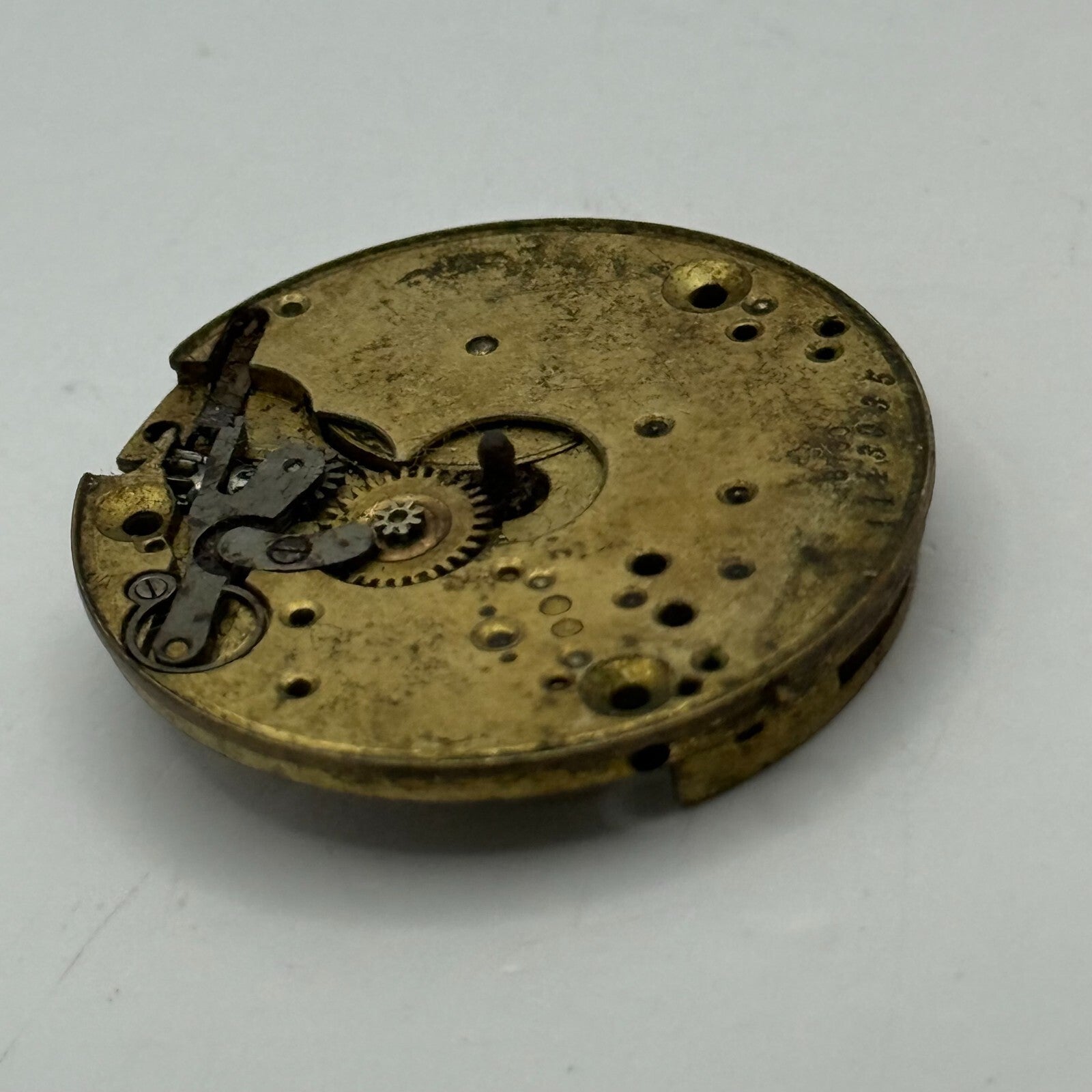 29.6mm Antique Omega 8760 Artis Manual Wind Watch Movement PARTS REPAIR