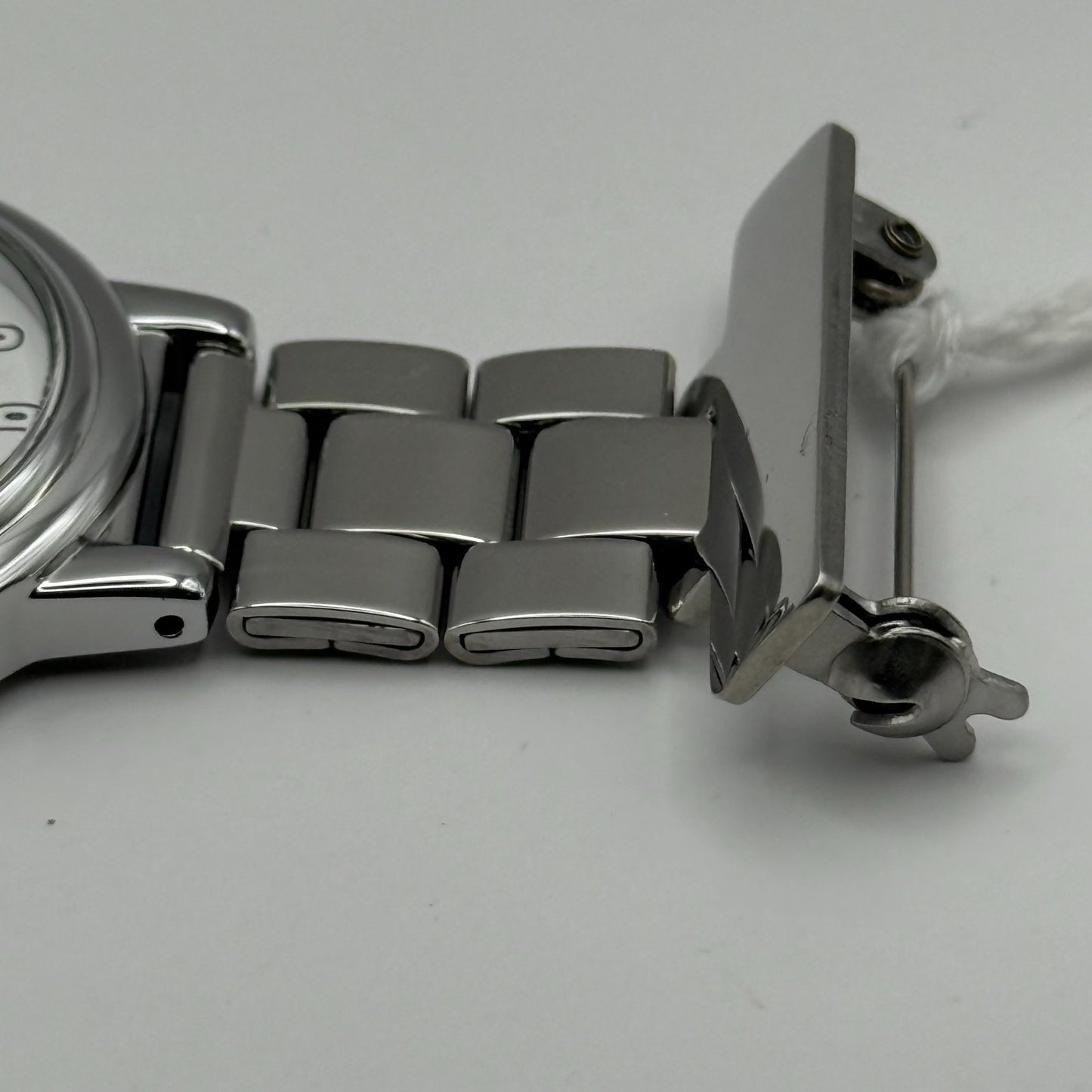 Lorus Ladies Quartz Fob Nurse Watch Floral Dial Steel Japan Working 29mm