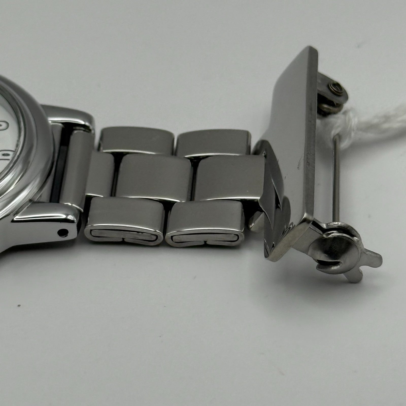 Lorus Ladies Quartz Fob Nurse Watch Floral Dial Steel Japan Working 29mm