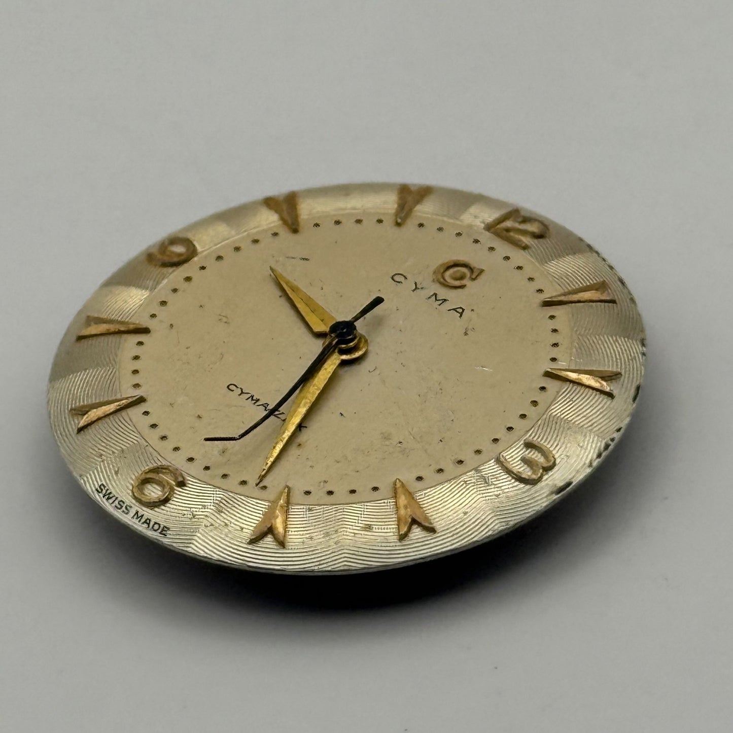 Cyma R.459 Cymaflex Watch Movement Manual Wind Vintage Swiss Parts Repair 23.5mm