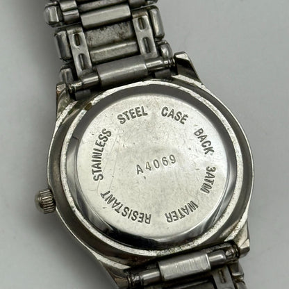 25mm Working Ladies Britania 30m Silver Tone Roman Numeral Quartz Watch 6 Inches