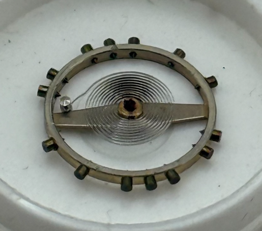 AS 984 Balance Wheel Complete And Spring Inca Renata 31 Watch Movement Parts
