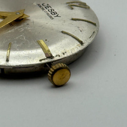 OM 116 Watch Movement Jesby Running Manual Wind Vintage Parts 25.8mm