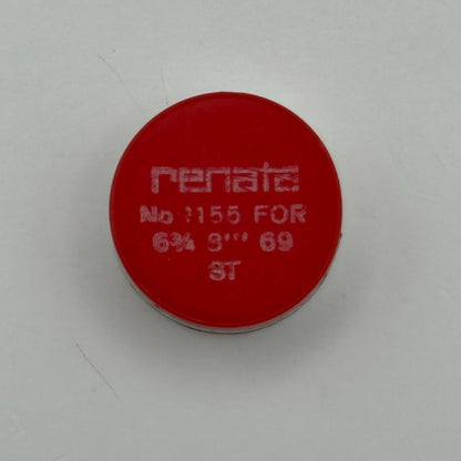 ST 69 Balance Wheel Complete And Spring 6¾-8''' 1155 M Watch Movement Parts