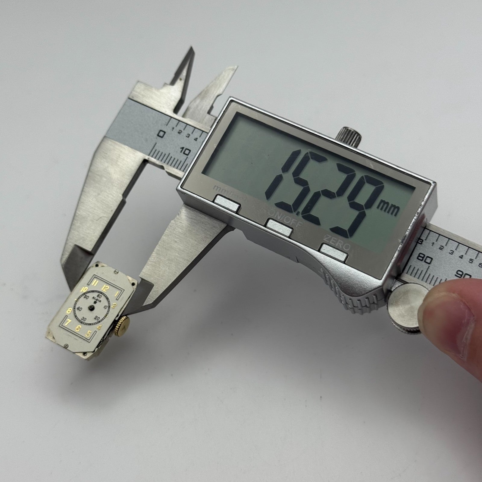 Running 1938 Vintage 18/0s Elgin 522 Model 1 American Watch Movement FOR PARTS