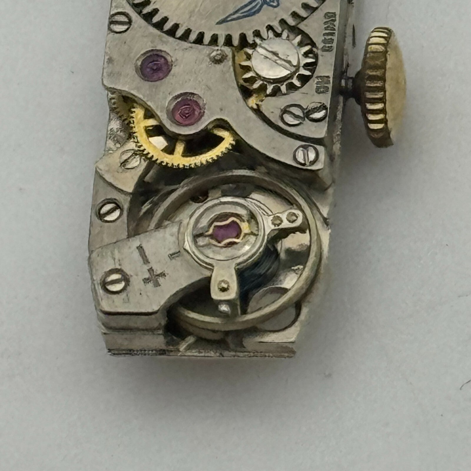9mm Ladies Rotary FHF 59-21 Manual Wind 17 Jewels Swiss Watch Movement PARTS