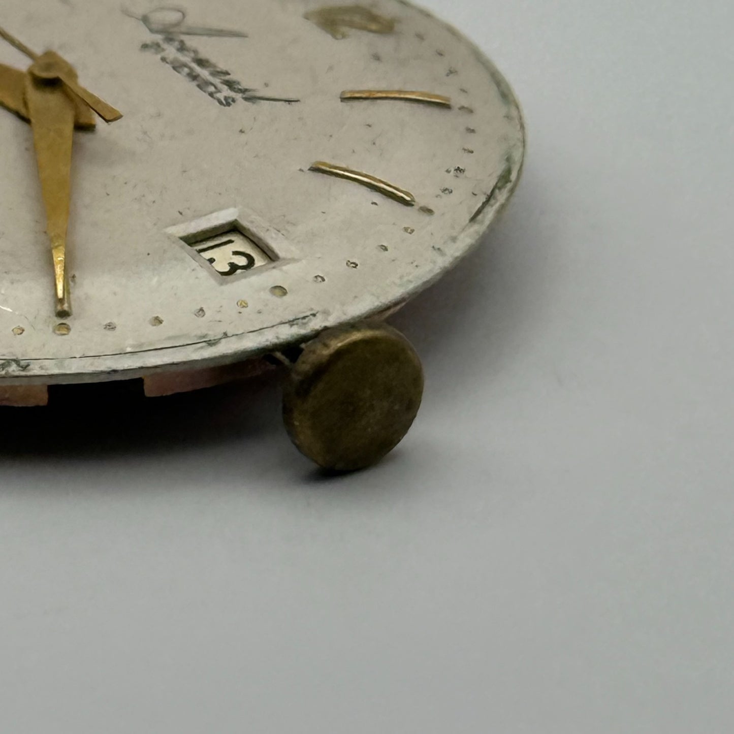 ETA 2409 Watch Movement Running Accurist Date Manual Wind Vintage Parts 25.8mm