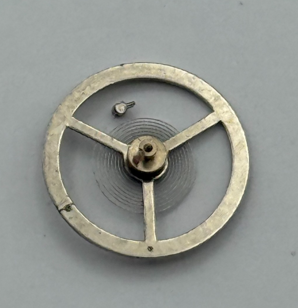 EB 8021 Balance Wheel Complete And Spring 10½’’’ 1253 Watch Movement Parts NOS