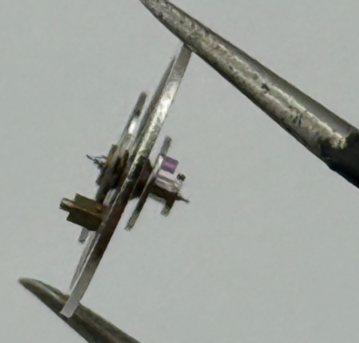 Brac 500 512 528 Balance Wheel Complete And Spring 1819 M Watch Movement Parts 