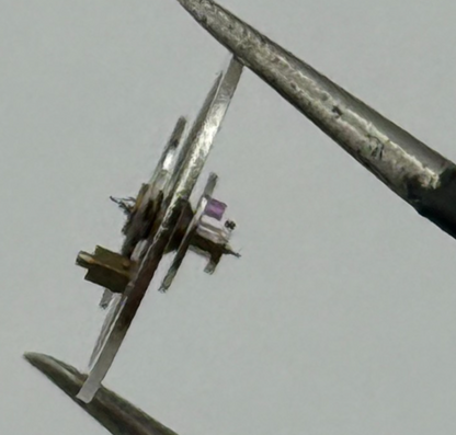 Brac 500 512 528 Balance Wheel Complete And Spring 1819 M Watch Movement Parts 