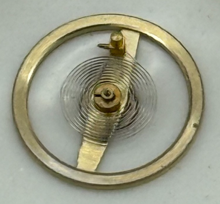 Amida 562 Balance Wheel Complete And Spring  8¾’’’ 874 Watch Movement Parts NOS