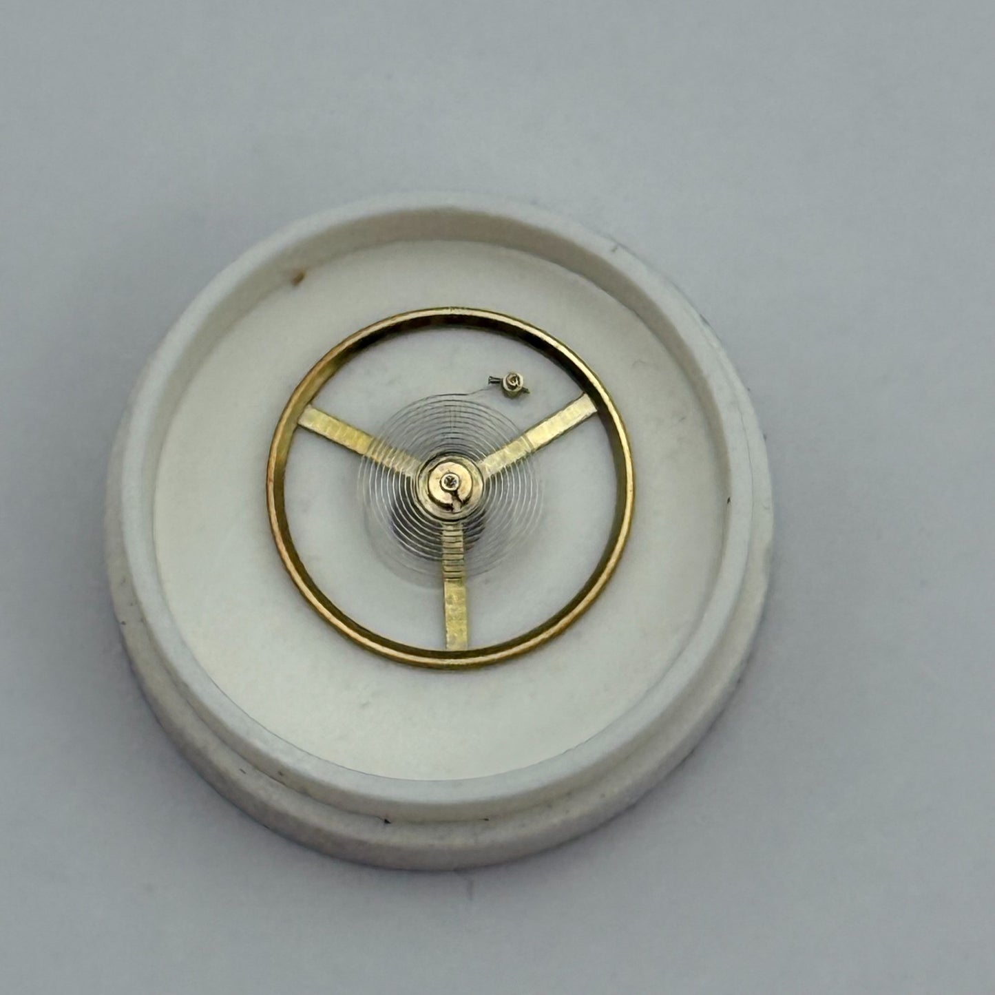 Smith 608 Elite Balance Wheel Complete And Spring 10½’’’  Watch Movement Parts 
