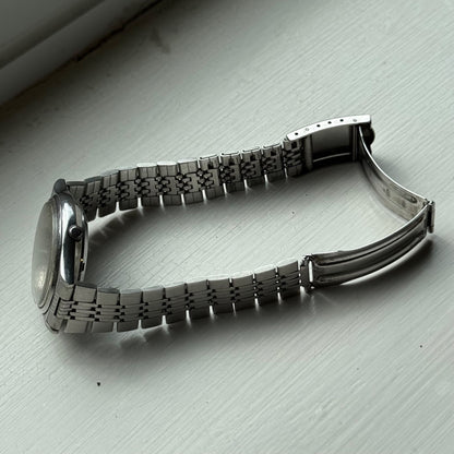 Men's Vintage Seiko 5 Watch Automatic Day Date 7009-3050 Bracelet 36mm To Repair