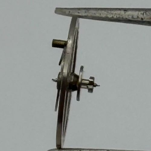 Brac 107 Balance Wheel Complete And Spring 10 1/2’’’ 705 Watch Movement Parts