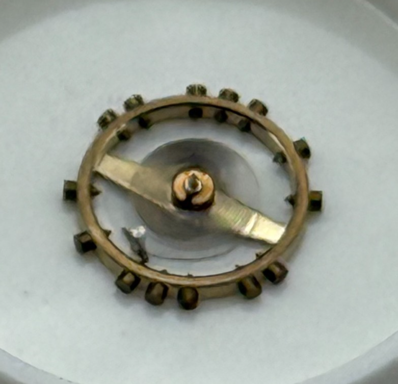 AS 976, 1012 Balance Wheel Complete And Spring Watch Movement Parts NOS