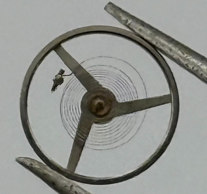 ETA 2412 Balance Wheel Complete And Spring  1413 M Watch Movement Parts 