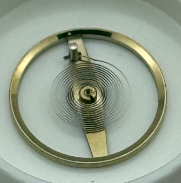 ST 1800, 1805 Balance Wheel Complete And Spring Ord + Inca  Watch Movement Parts