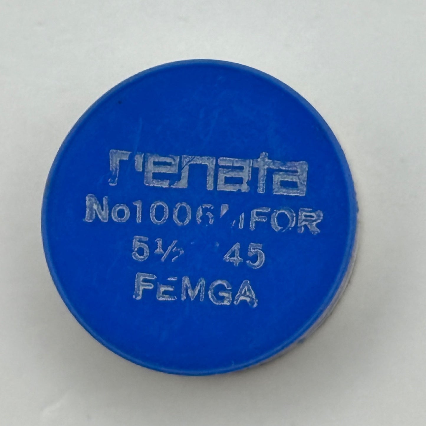 Femga 45 Balance Wheel Complete And Spring 5 1/2''' 1006 M Watch Movement Parts 