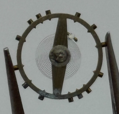 FHF 29 Balance Complete 8-12''' Renata Watch Movement Parts Vintage NOS