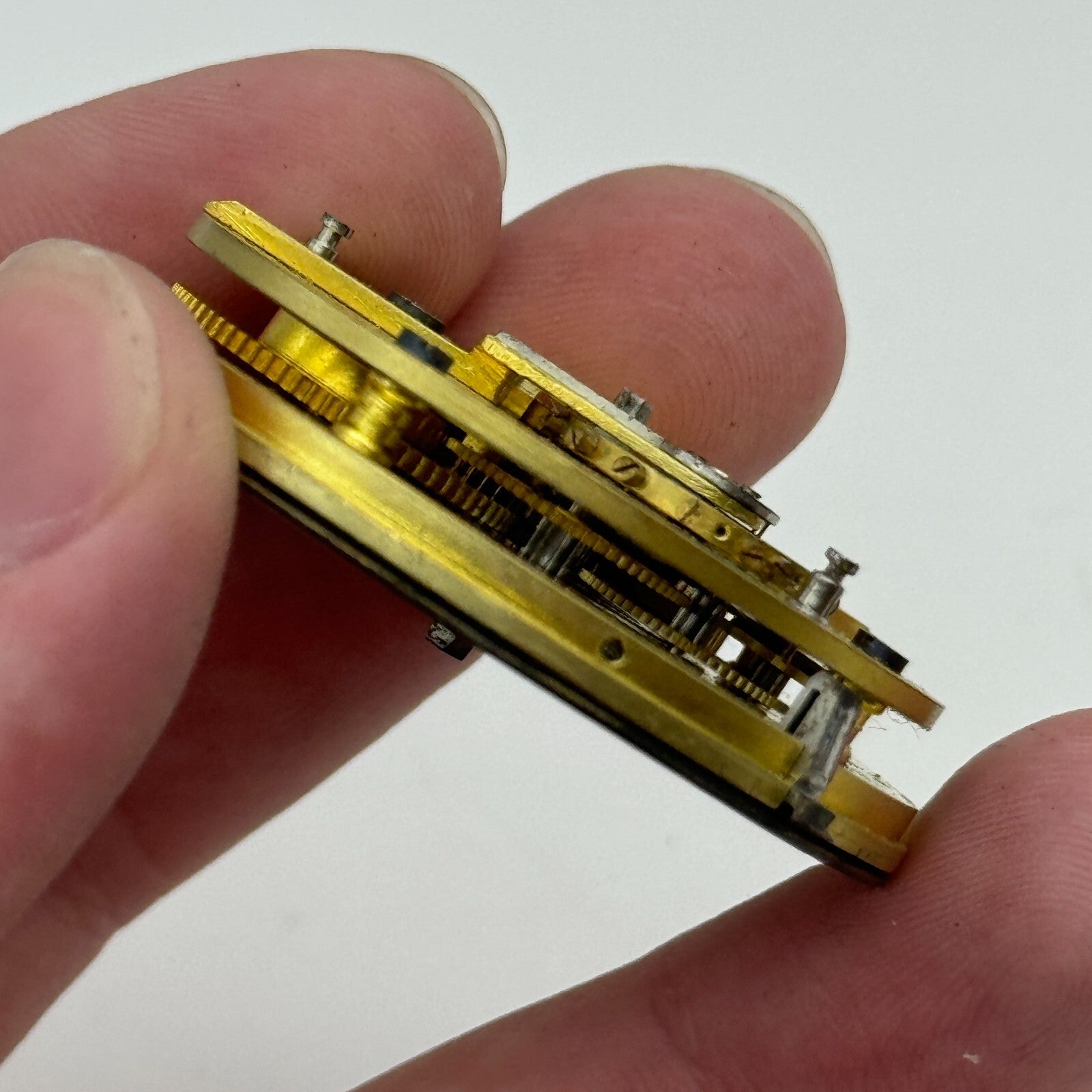 44.9mm Antique J G Graves Sheffield English Express Lever Pocket Watch Movement