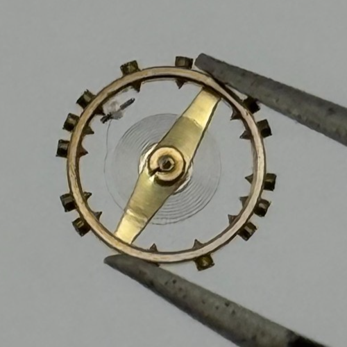 AS 976 1012 Balance Wheel Complete And Spring Inca 532 M Watch Movement Parts