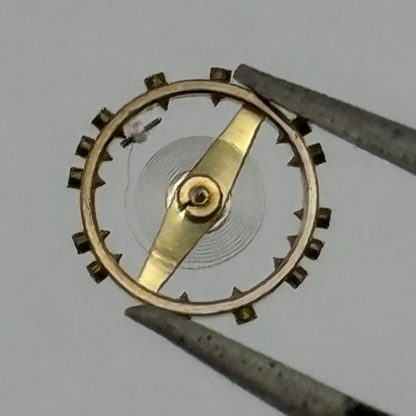 AS 976 1012 Balance Wheel Complete And Spring Inca 532 M Watch Movement Parts