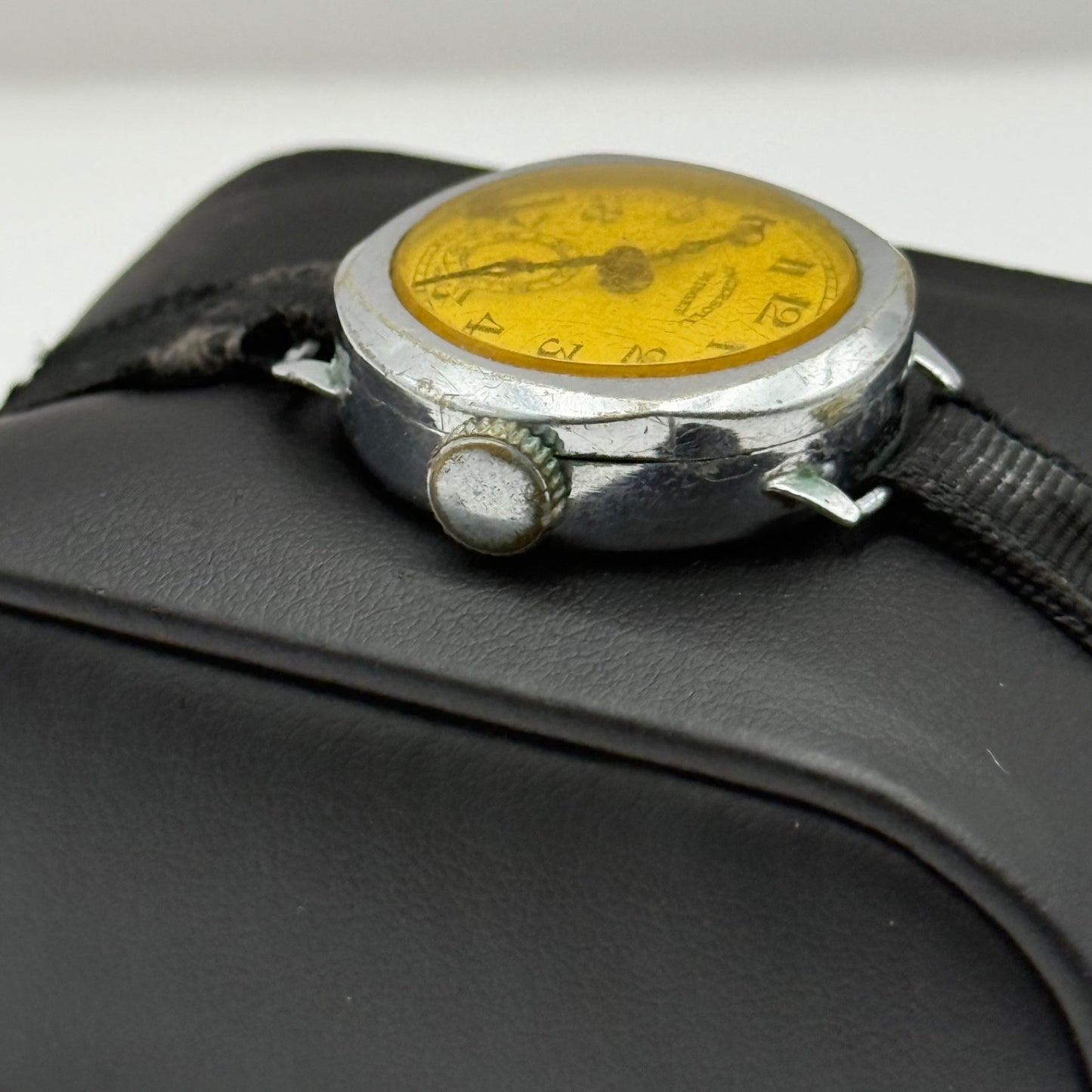 25mm Vintage / Antique Ingersoll Midget Swiss Sub Second Manual Wind Watch PARTS