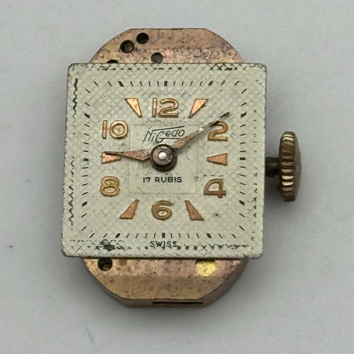 13mm Ladies Running Nigedo Unitas UT 521 Manual Wind Swiss Watch Movement PARTS