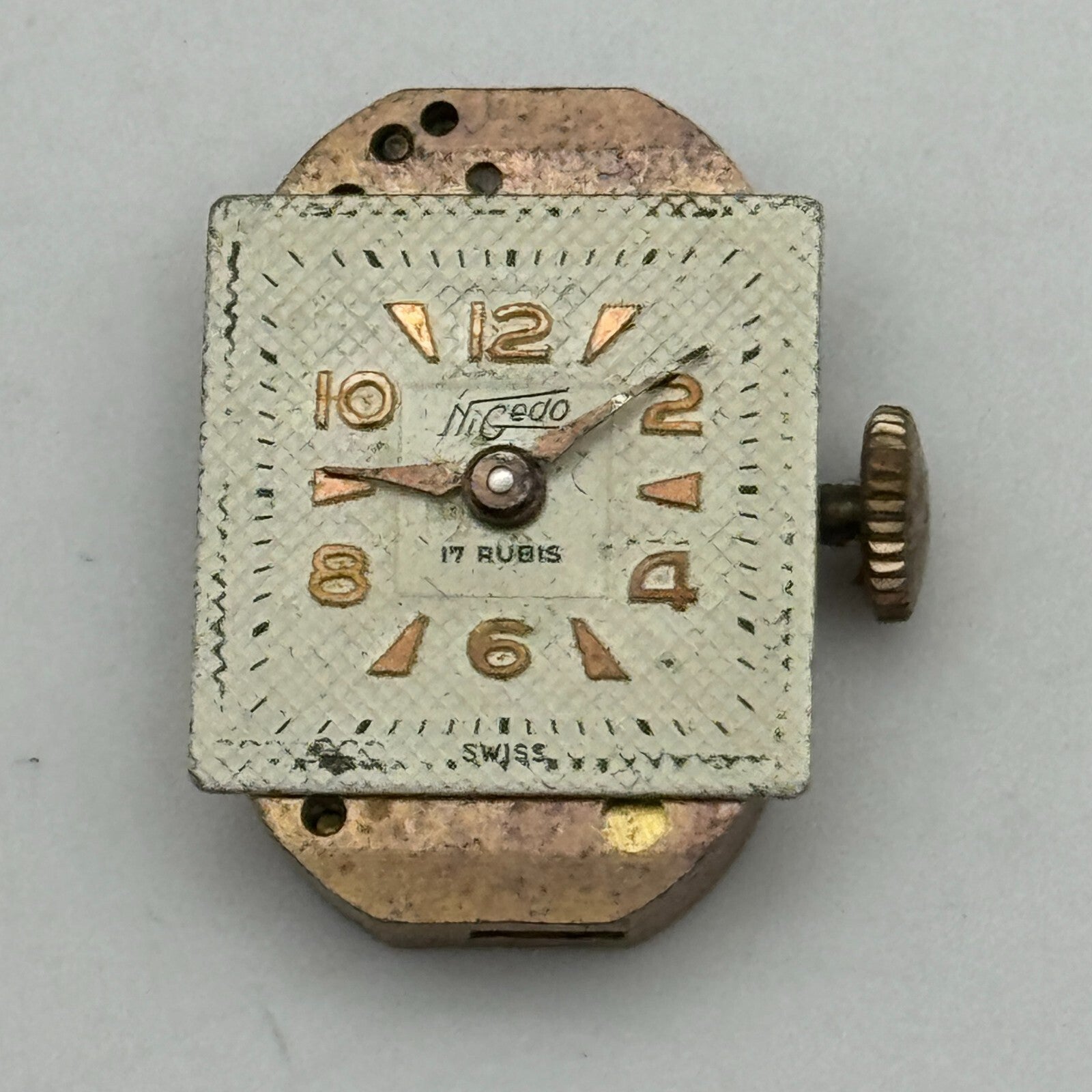 13mm Ladies Running Nigedo Unitas UT 521 Manual Wind Swiss Watch Movement PARTS