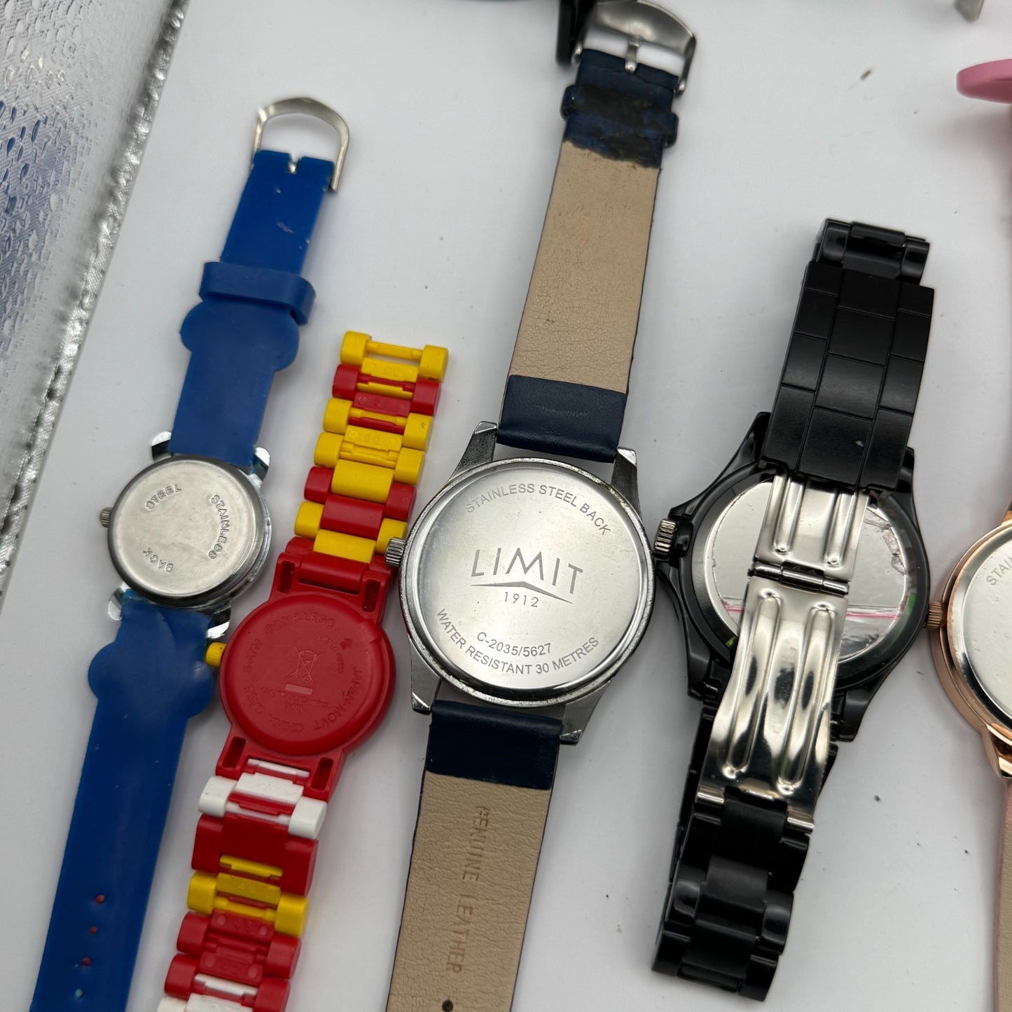 Bundle Of 15 Quartz Watches Job Lot Modern / Vintage Untested Parts / Repair