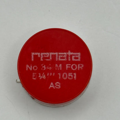 AS 1051 Balance Wheel Complete And Spring 5¼''' 34 M Watch Movement Parts NOS