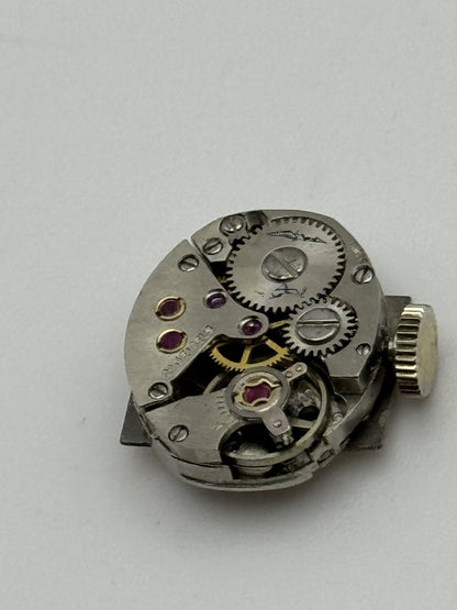 12.9mm Vintage Rotary AS 1677 Manual Wind Swiss Watch Movement PARTS REPAIR