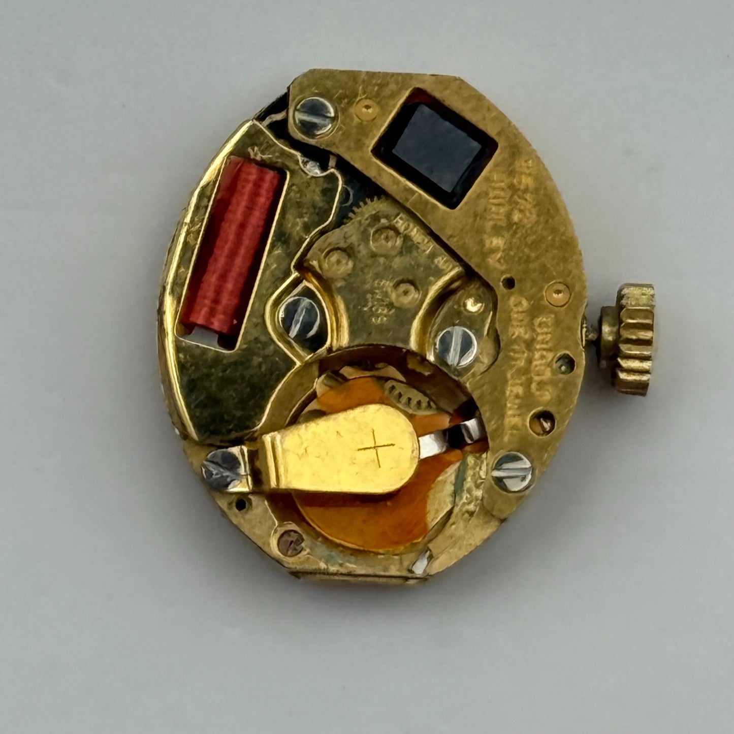 H Samuel Harley 3572 Quartz Watch Movement Swiss Ladies Vintage Parts Repair
