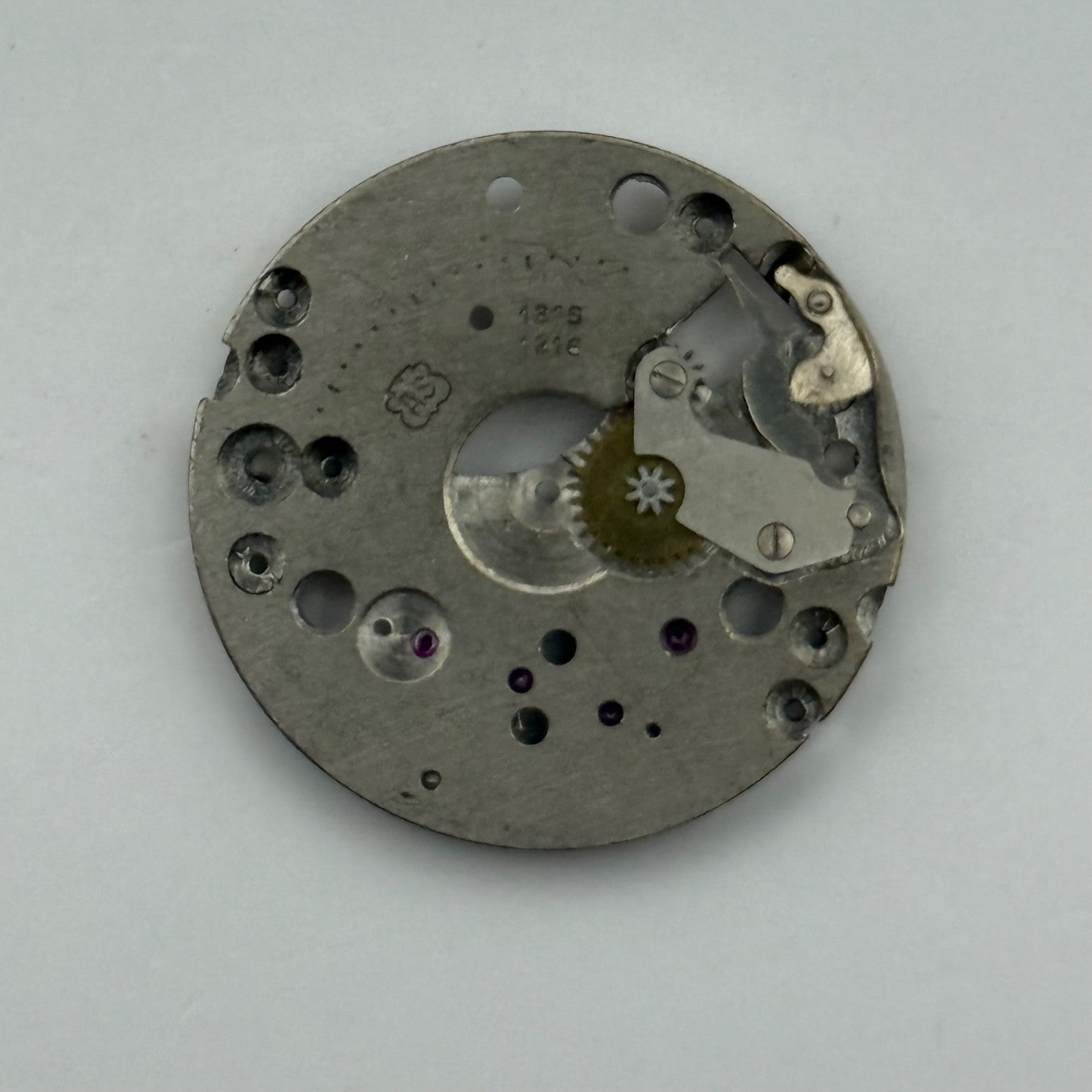 AS 1215 1216 Watch Movement Main Plate Manual Wind Vintage Swiss Parts 23.6mm