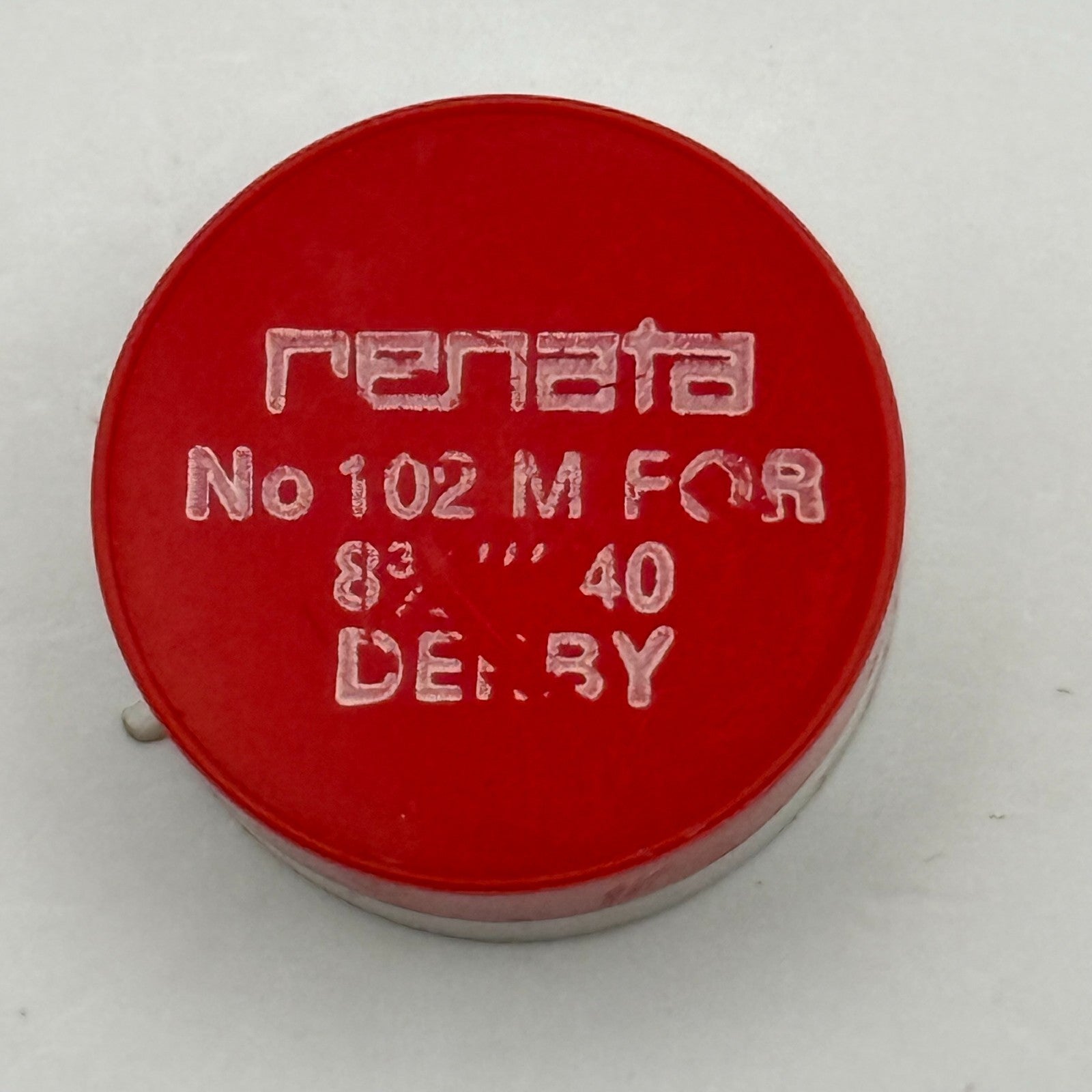 Derby 40 Balance Wheel Complete And Spring 8¾’’’  102 Watch Movement Parts NOS