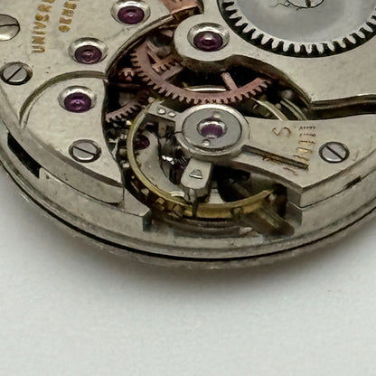 19.9mm Vintage Universal Geneve 258 Manual Wind Watch Movement PARTS REPAIR