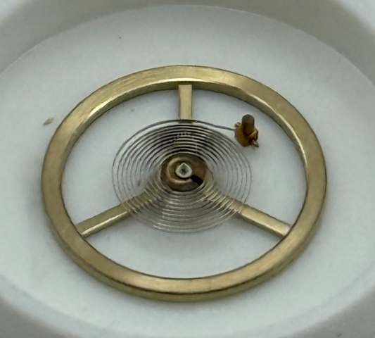 Ebosa 65 Balance Wheel Complete And Spring  12½’’’ 942 Watch Movement Parts NOS