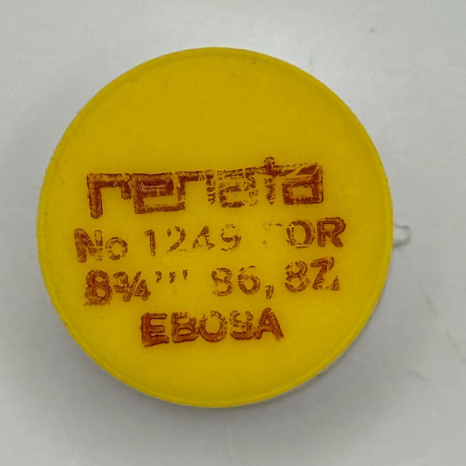 Ebosa 86 87 Balance Wheel Complete And Spring 8¾’’’ 1249 Watch Movement Parts 