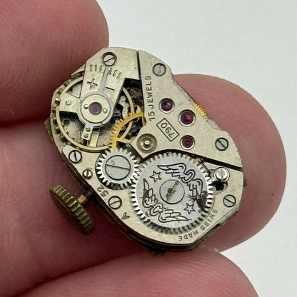 12.9mm Ladies Rotary AS 1051 A Schild Manual Wind Swiss Watch Movement PARTS