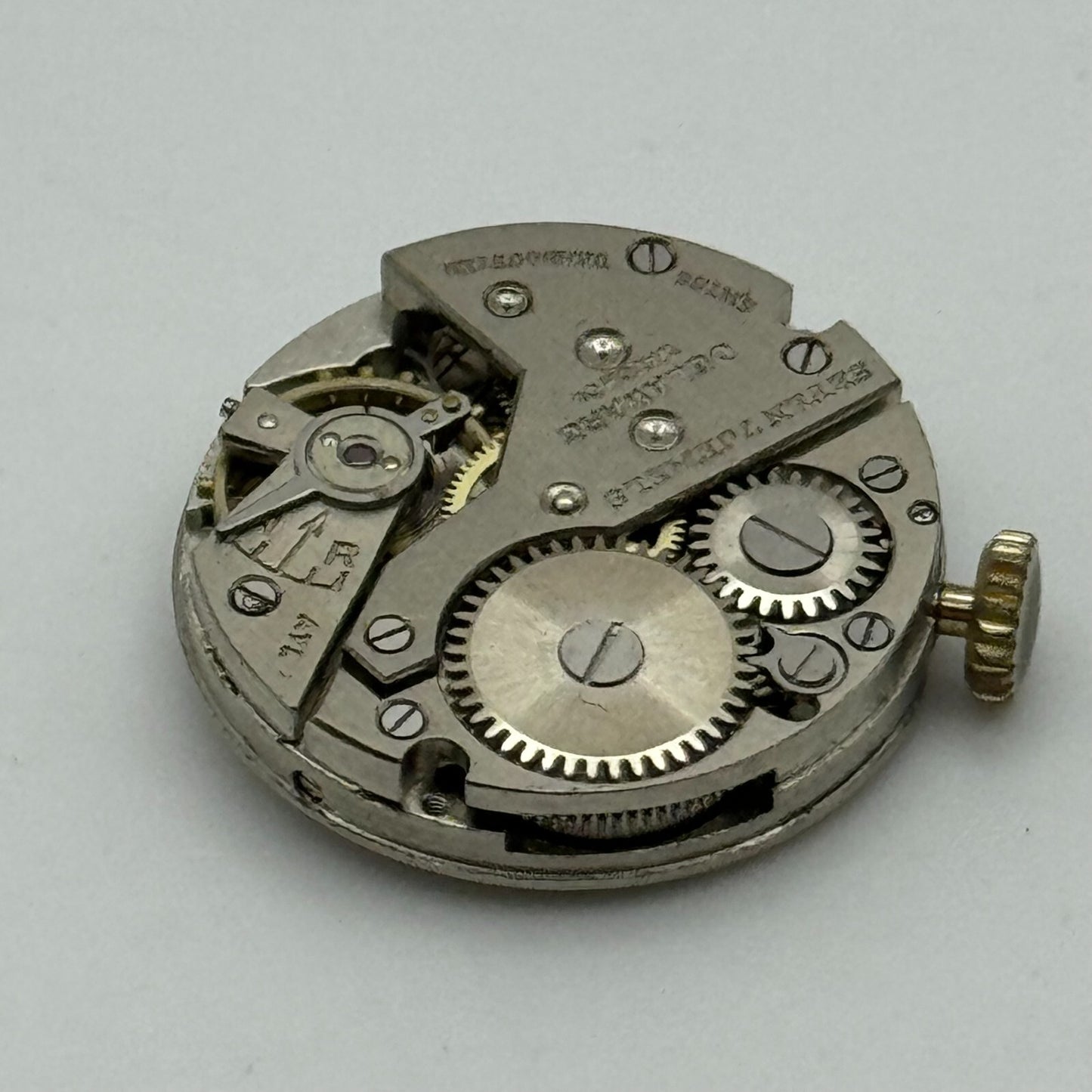 19.7mm Delaware Derby D40 Manual Wind 7 Jewels Swiss Watch Movement PARTS SPARES
